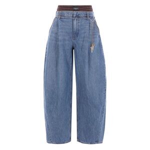 Alexander Wang Blue Denim - Tapered Jeans Women